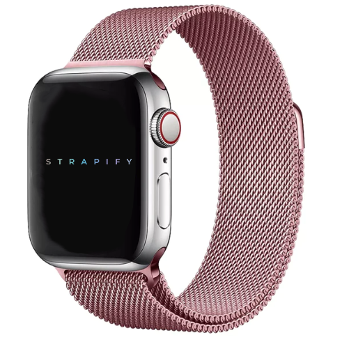 Pink and sales gold apple watch