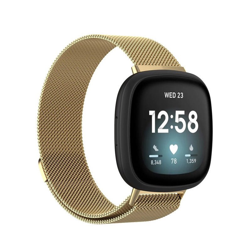 Fitbit Versa 3 4 Sense 1 Milanese Gold