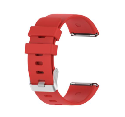 [fitbit Versa And Versa 2] Flexi Silicone - Red – Strapify