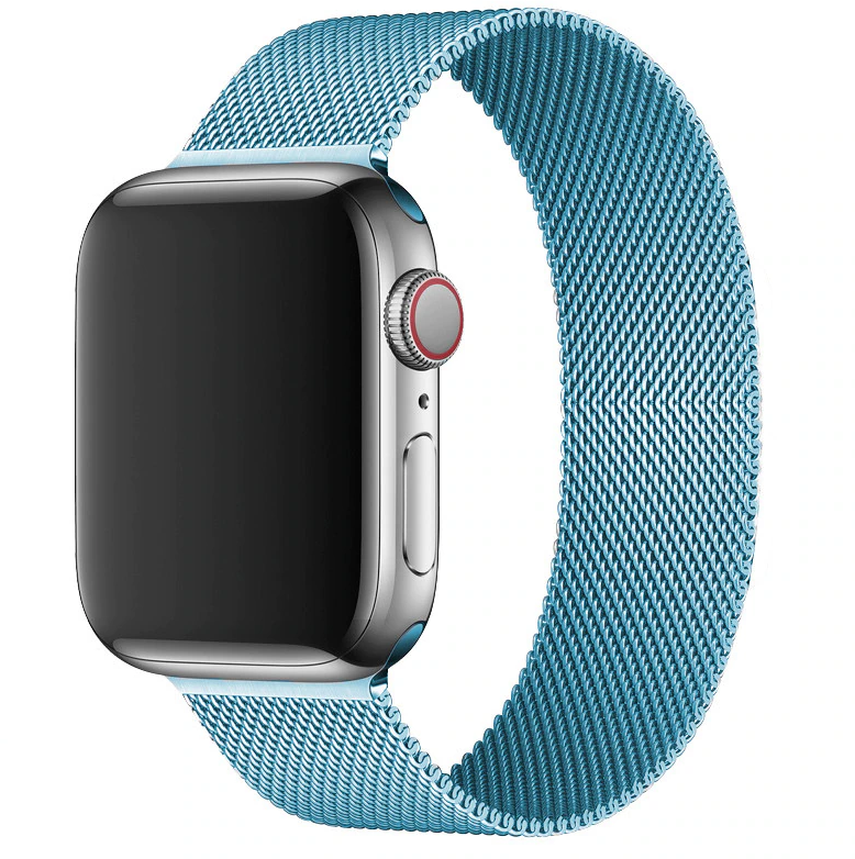 Blue milanese loop fashion