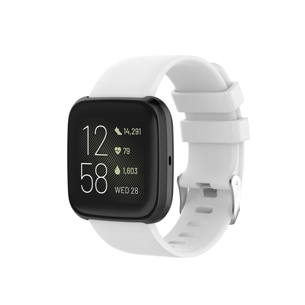 Fitbit Versa and Versa 2 Flexi Silicone White