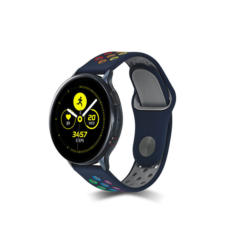 [Galaxy Watch 7 Ultra] Rainbow Sports Silicone