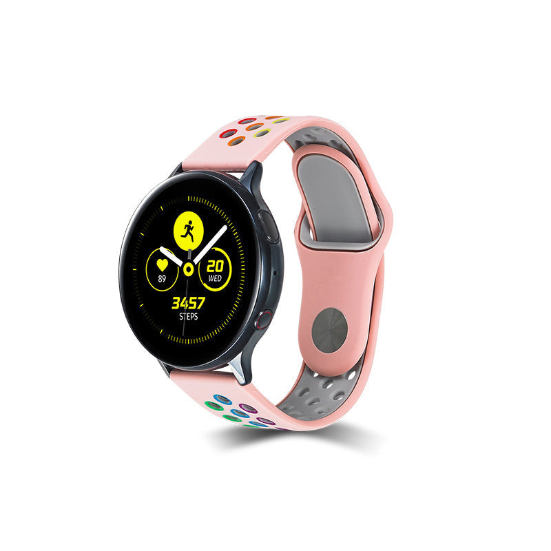 [Galaxy Watch 7 Ultra] Rainbow Sports Silicone