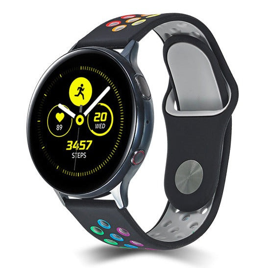 [Galaxy Watch 7 Ultra] Rainbow Sports Silicone