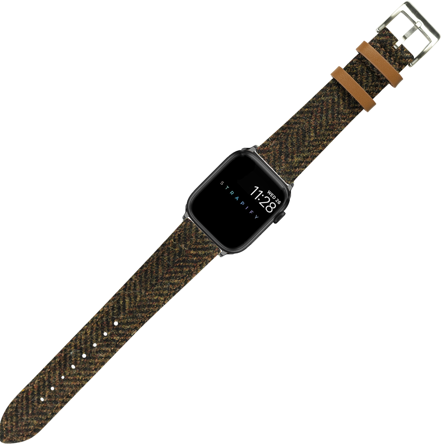 [Apple Watch] Harris Tweed® Herringbone - Brown