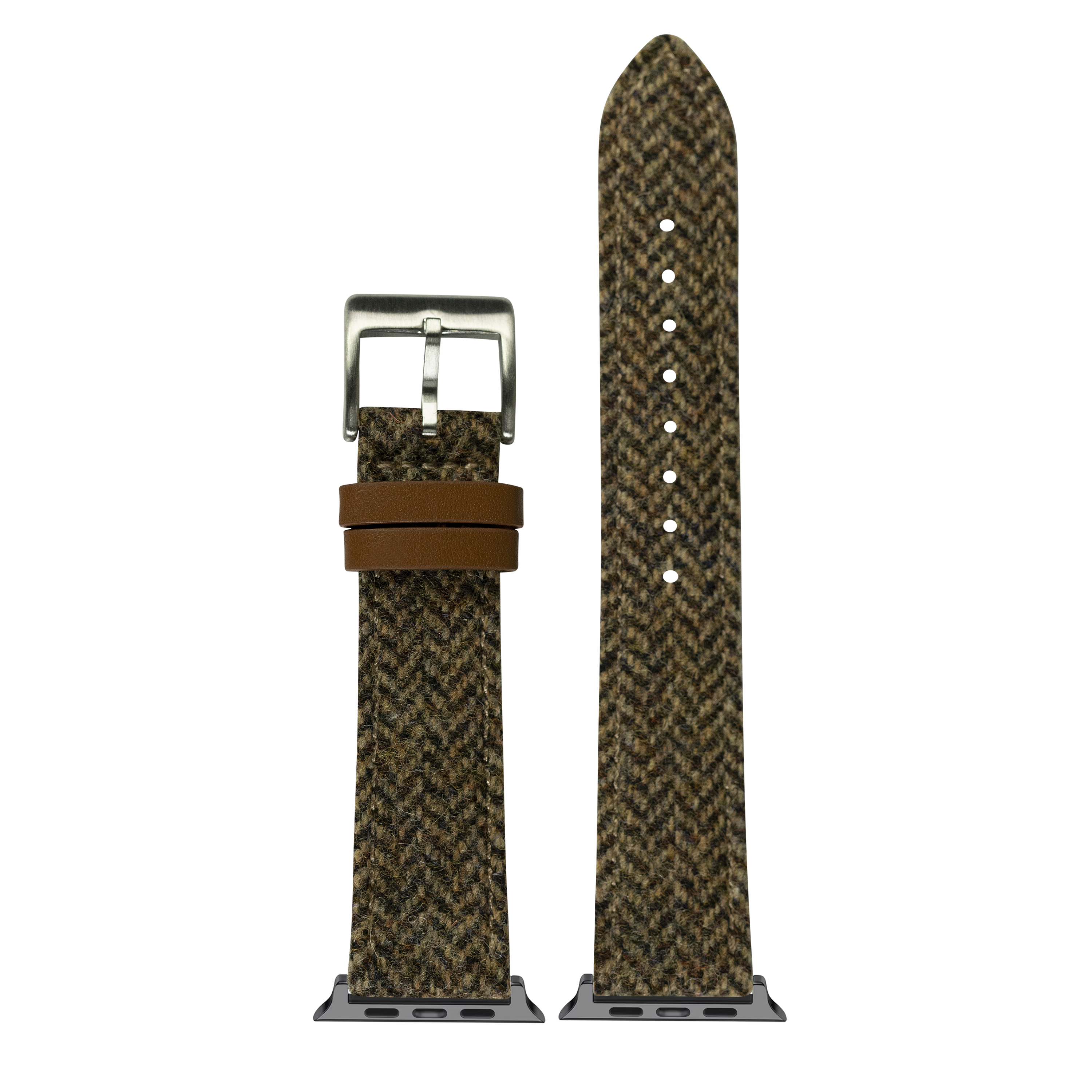 [Apple Watch] Harris Tweed® Herringbone - Dark Brown