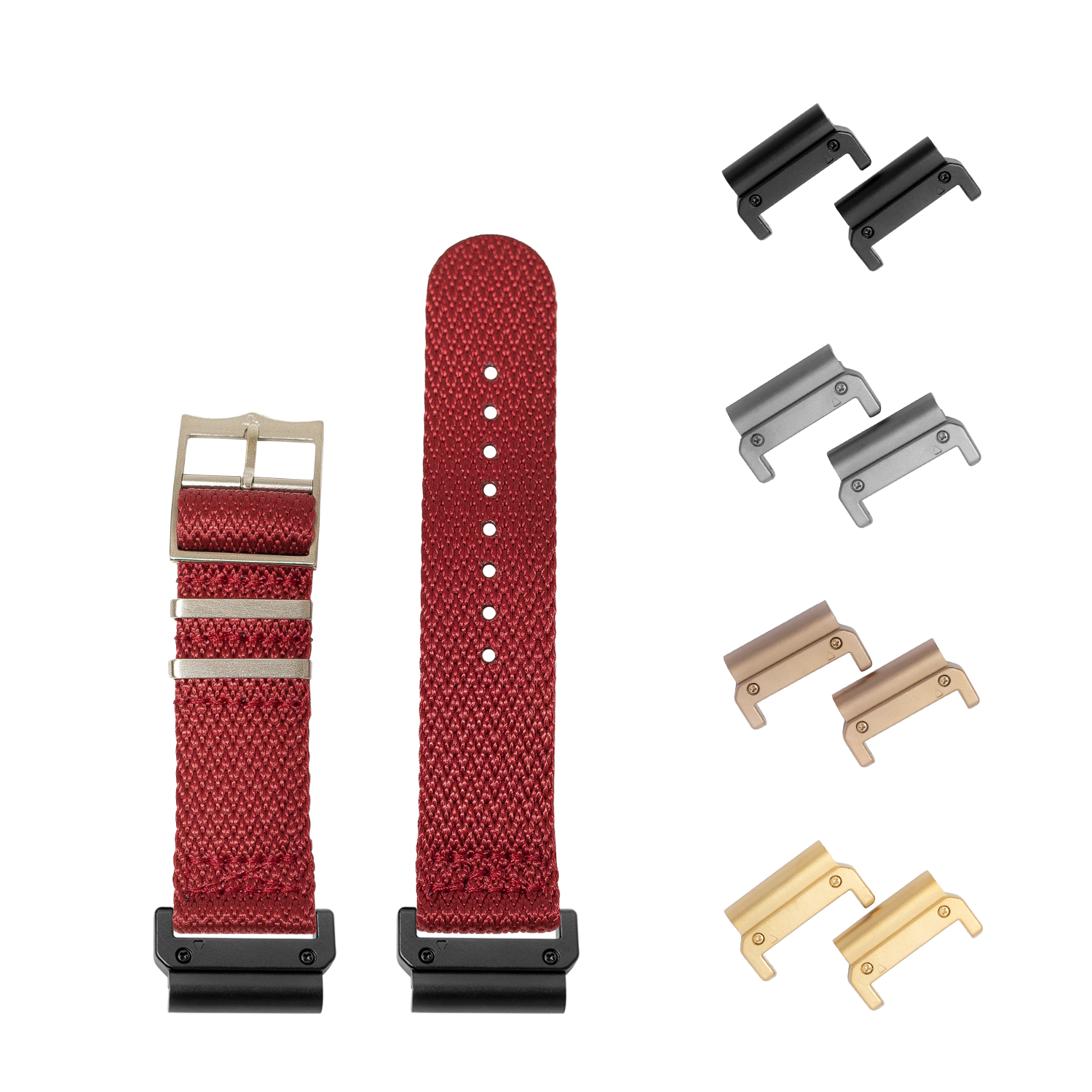 [QuickFit] Sharktooth Militex - Red 22mm