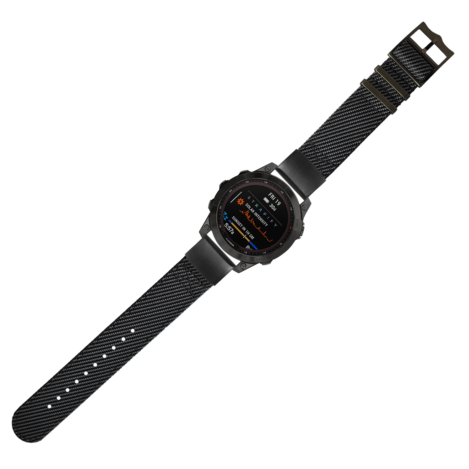 [QuickFit] Cross Militex - Dark Grey [Black Hardware] 20mm