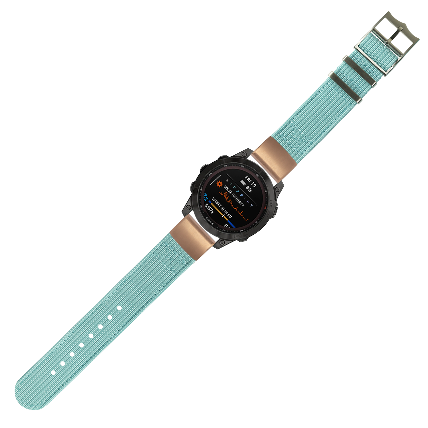 [QuickFit] Alpha Militex - Tiffany Blue 20mm