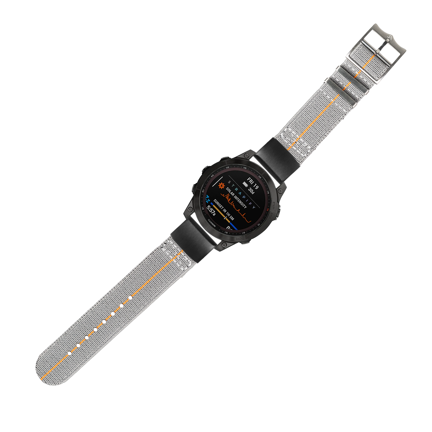 [QuickFit] ElastoFlex - Grey/Orange 20mm