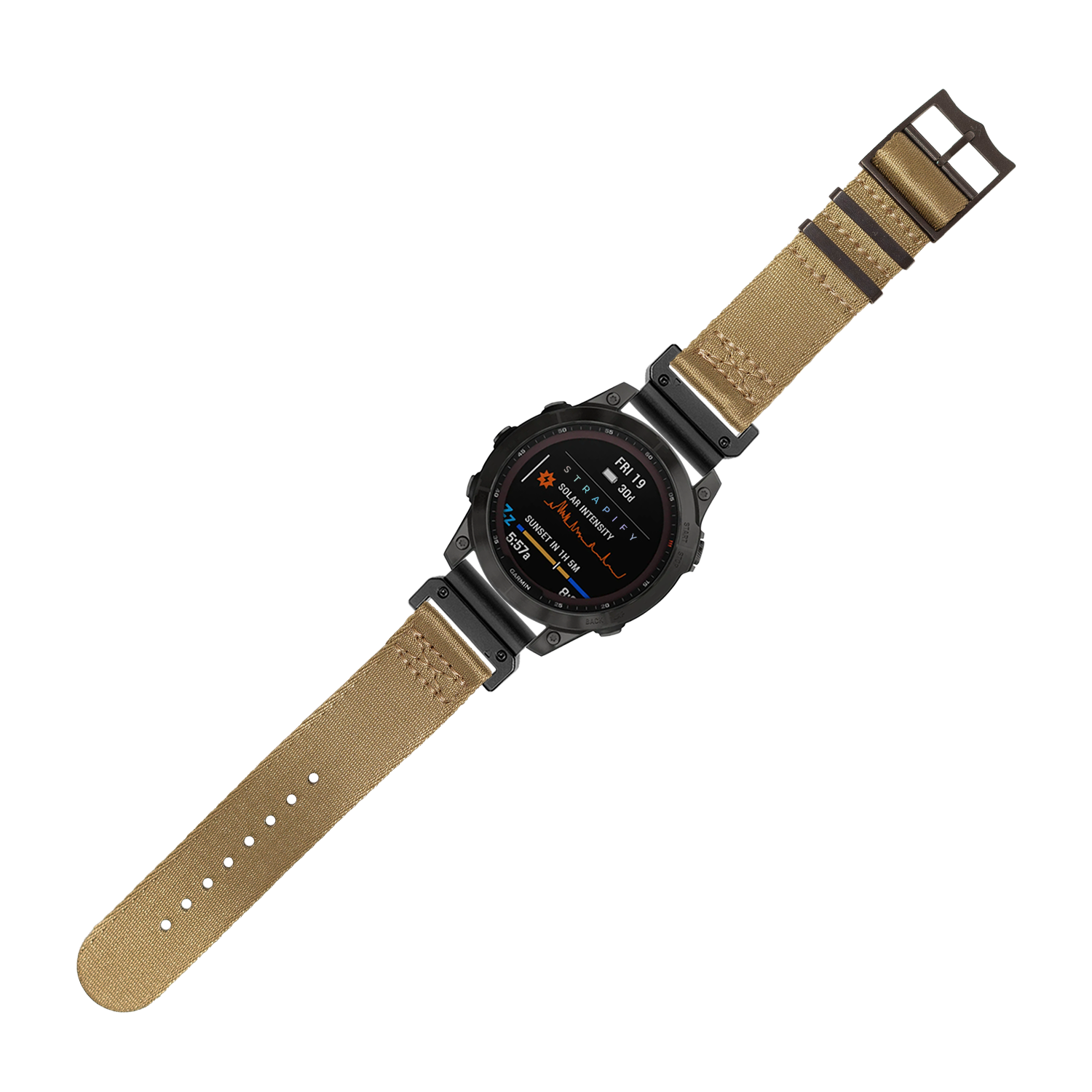 [QuickFit] Ultra Militex - Stealth Desert Sand [Black Hardware] 26mm