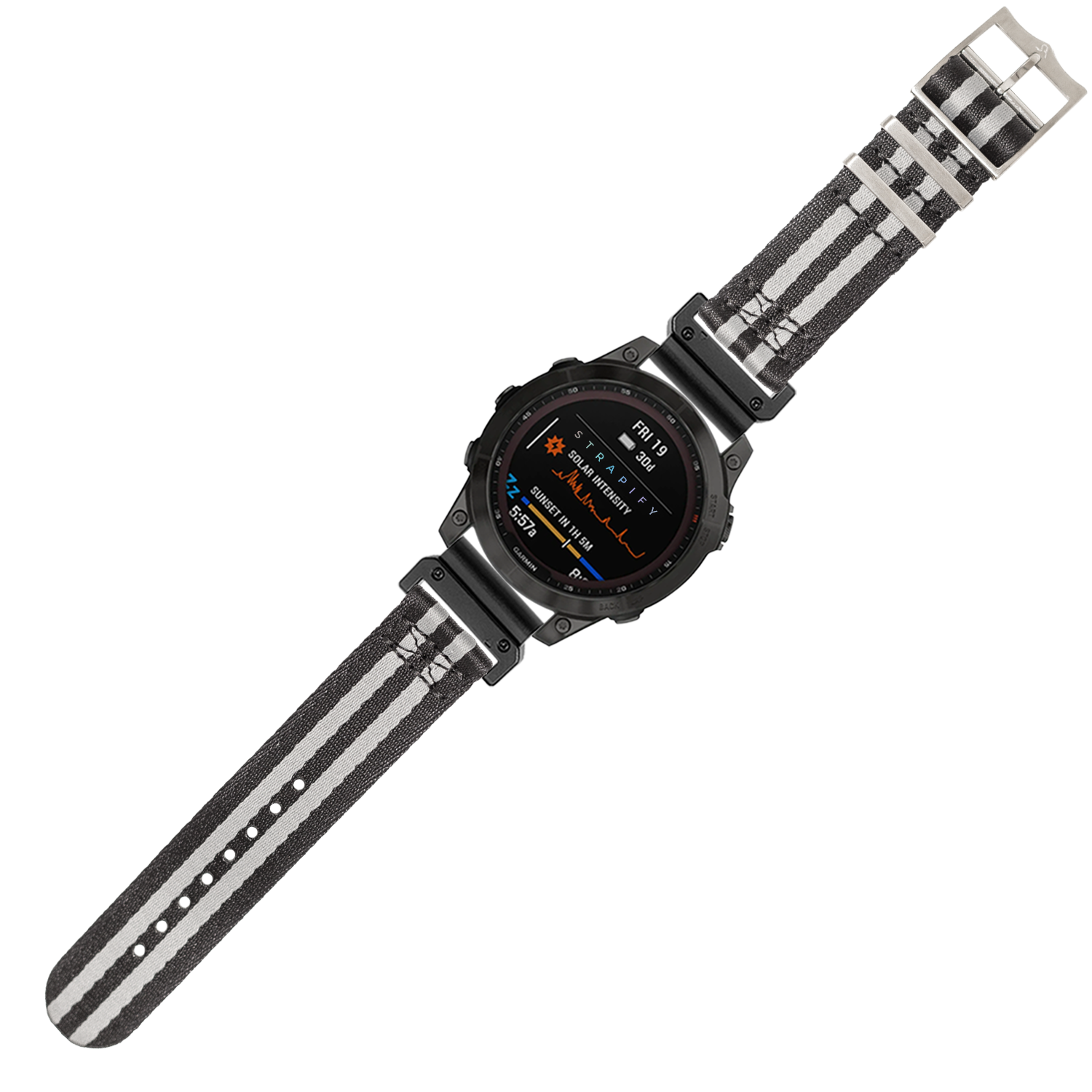 [QuickFit] Ultra Militex - Bond (Black/Grey) 22mm