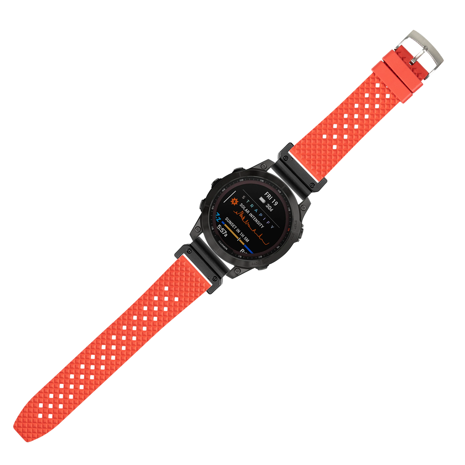 [QuickFit] King Honeycomb FKM Rubber - Red 22mm