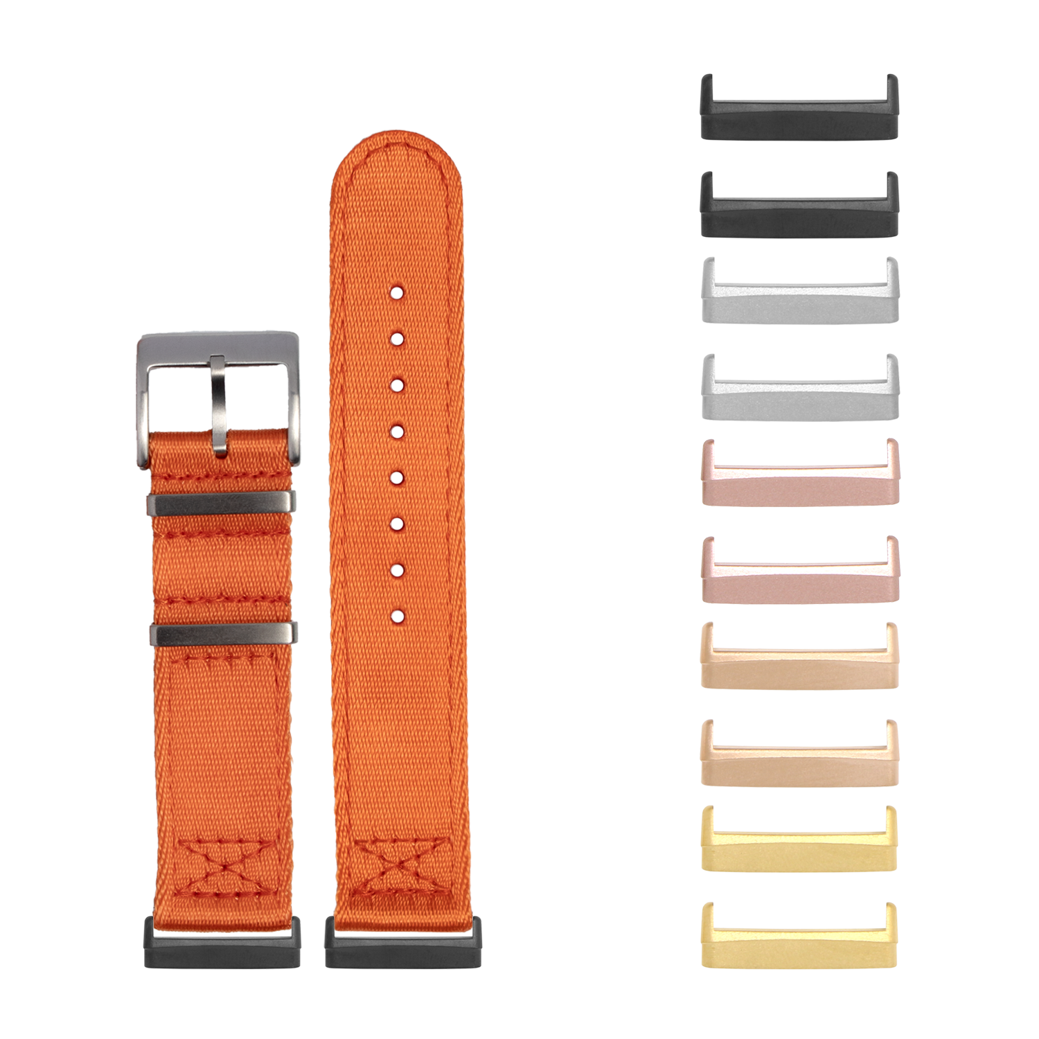 [Fitbit Versa 3 & 4/Sense 1 & 2] Ultra Militex - Orange