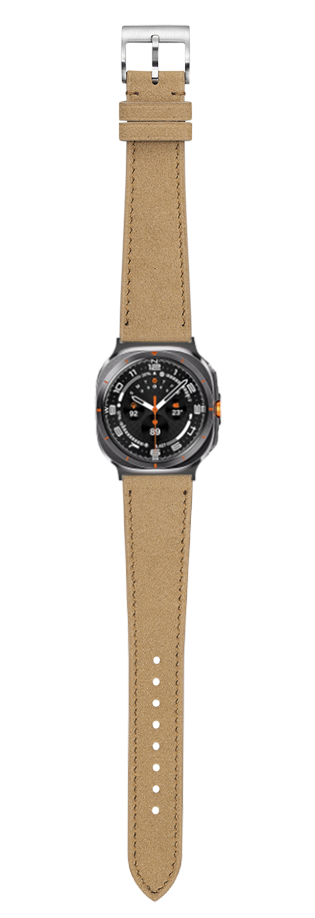 [Galaxy Watch 7 Ultra] Alcantara Leather - Brown