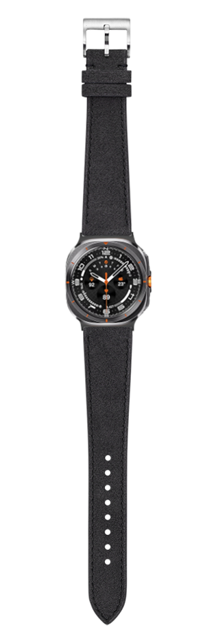 [Galaxy Watch 7 Ultra] Alcantara Leather - Dark Grey