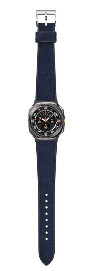 [Galaxy Watch 7 Ultra] Alcantara Leather - Navy Blue