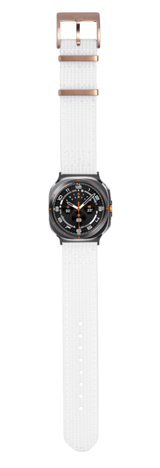 [Galaxy Watch 7 Ultra] Alpha Militex - White