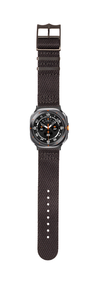 [Galaxy Watch 7 Ultra] Cross Militex - Stealth Black [Black Hardware]