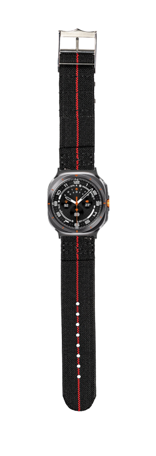 [Galaxy Watch 7 Ultra] ElastoFlex - Black/Red