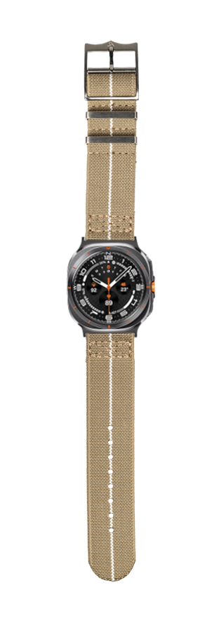 [Galaxy Watch 7 Ultra] ElastoFlex - Desert Sand/White