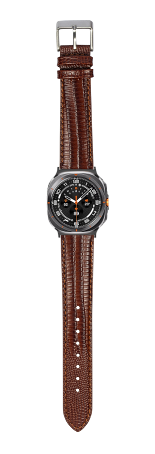 [Galaxy Watch 7 Ultra] Faux Lizard - Brown