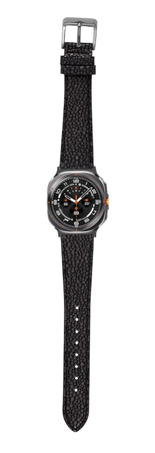 [Galaxy Watch 7 Ultra] Faux Stingray - Grey / Black