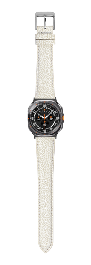 [Galaxy Watch 7 Ultra] Faux Stingray - White