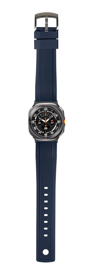 [Galaxy Watch 7 Ultra] GridLock FKM Rubber - Navy Blue