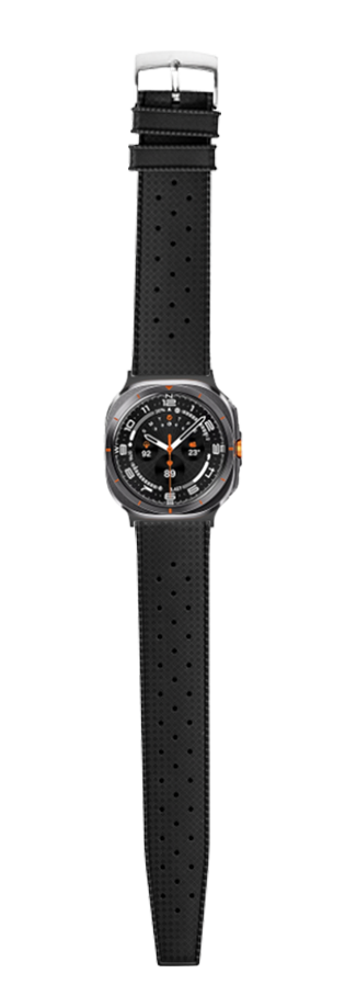 [Galaxy Watch 7 Ultra] King Tropic FKM Rubber - Black