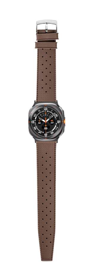 [Galaxy Watch 7 Ultra] King Tropic FKM Rubber - Brown