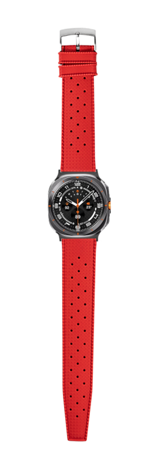 [Galaxy Watch 7 Ultra] King Tropic FKM Rubber - Red