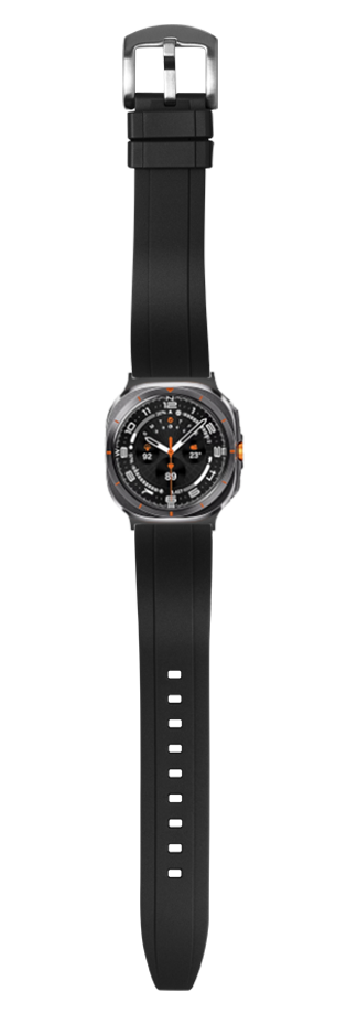 [Galaxy Watch 7 Ultra] Kingston FKM Rubber - Black