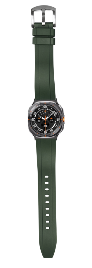 [Galaxy Watch 7 Ultra] Kingston FKM Rubber - Forest Green