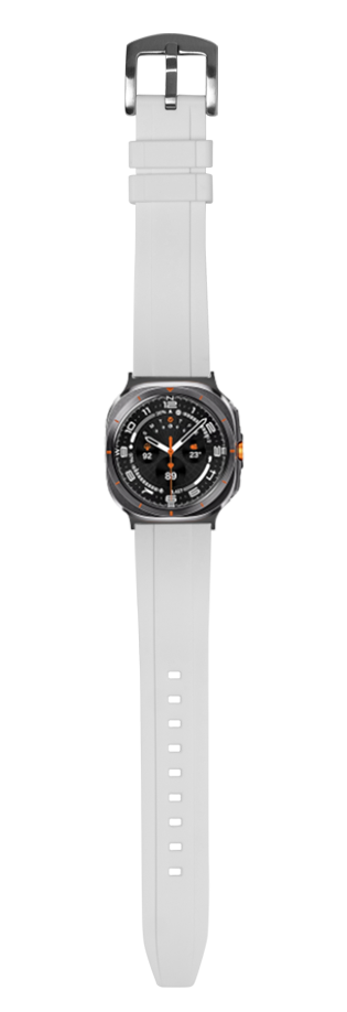 [Galaxy Watch 7 Ultra] Kingston FKM Rubber - Ice White