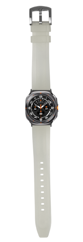 [Galaxy Watch 7 Ultra] Kingston FKM Rubber - Jellyfish White