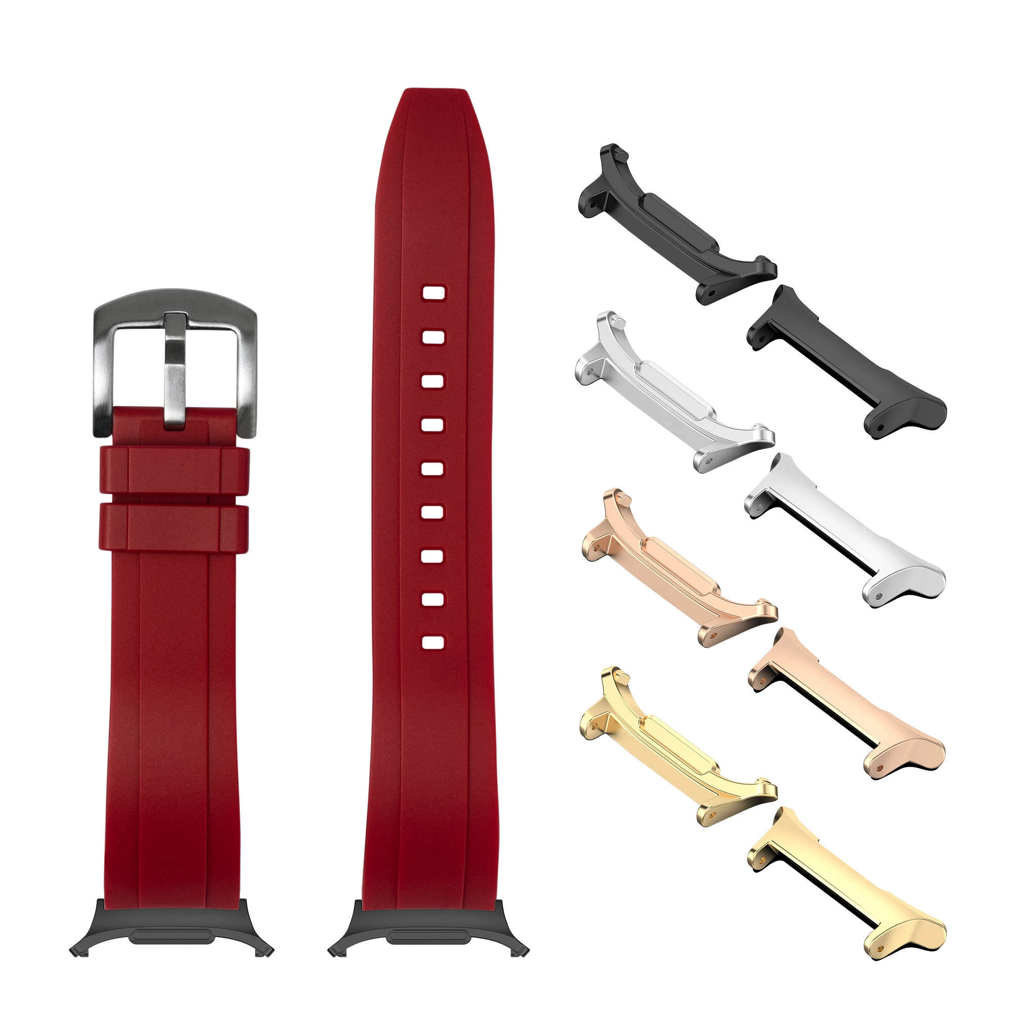 [Galaxy Watch 7 Ultra] Kingston FKM Rubber - Red