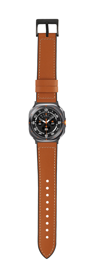 [Galaxy Watch 7 Ultra] Leather Hybrid - Brown