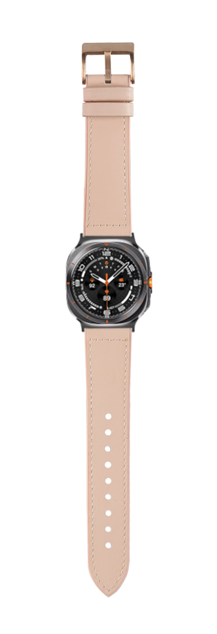 [Galaxy Watch 7 Ultra] Leather Hybrid - Pale Pink