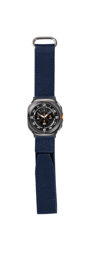 [Galaxy Watch 7 Ultra] Military Velcro - Navy Blue