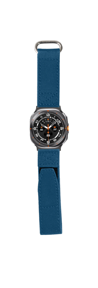 [Galaxy Watch 7 Ultra] Military Velcro - Petrol Blue