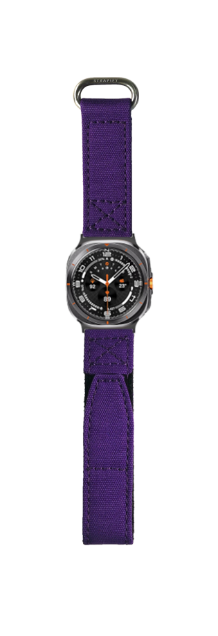 [Galaxy Watch 7 Ultra] Military Velcro - Purple