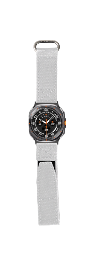 [Galaxy Watch 7 Ultra] Military Velcro - White