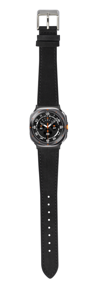 [Galaxy Watch 7 Ultra] Nubuck Leather - Black