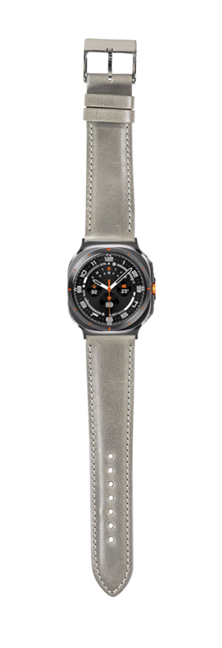 [Galaxy Watch 7 Ultra] Padded Leather - Grey