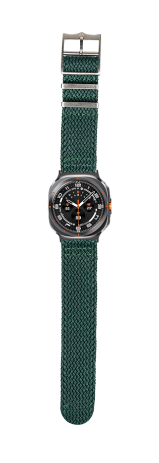 [Galaxy Watch 7 Ultra] Perlon - Emerald Green