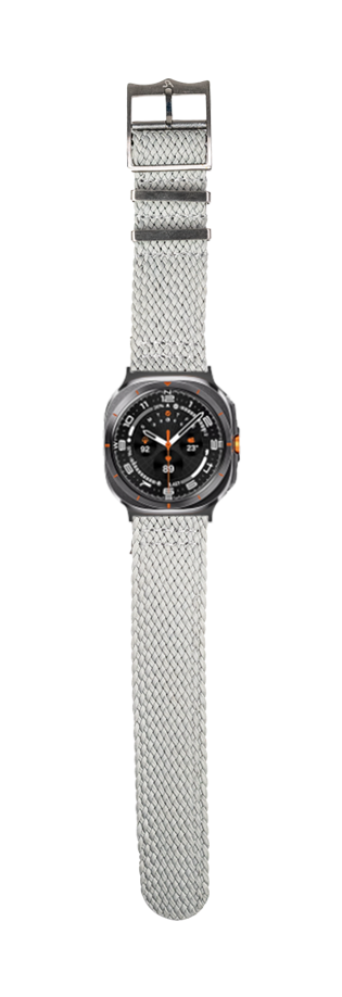 [Galaxy Watch 7 Ultra] Perlon - Light Grey