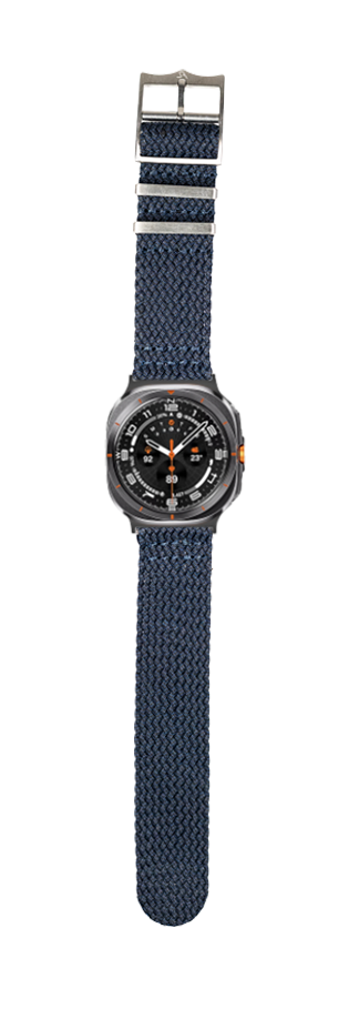 [Galaxy Watch 7 Ultra] Perlon - Navy Blue