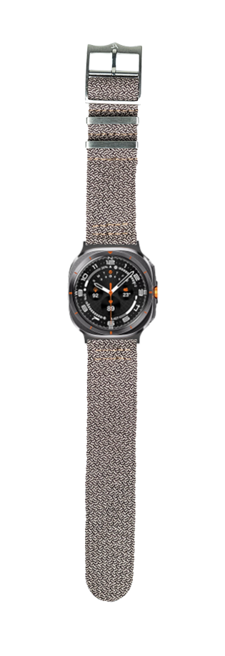 [Galaxy Watch 7 Ultra] Perlon - Two Tone Brown