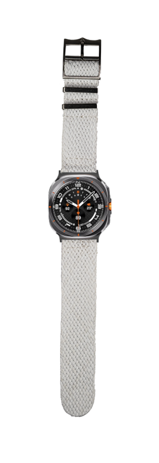 [Galaxy Watch 7 Ultra] Perlon - White